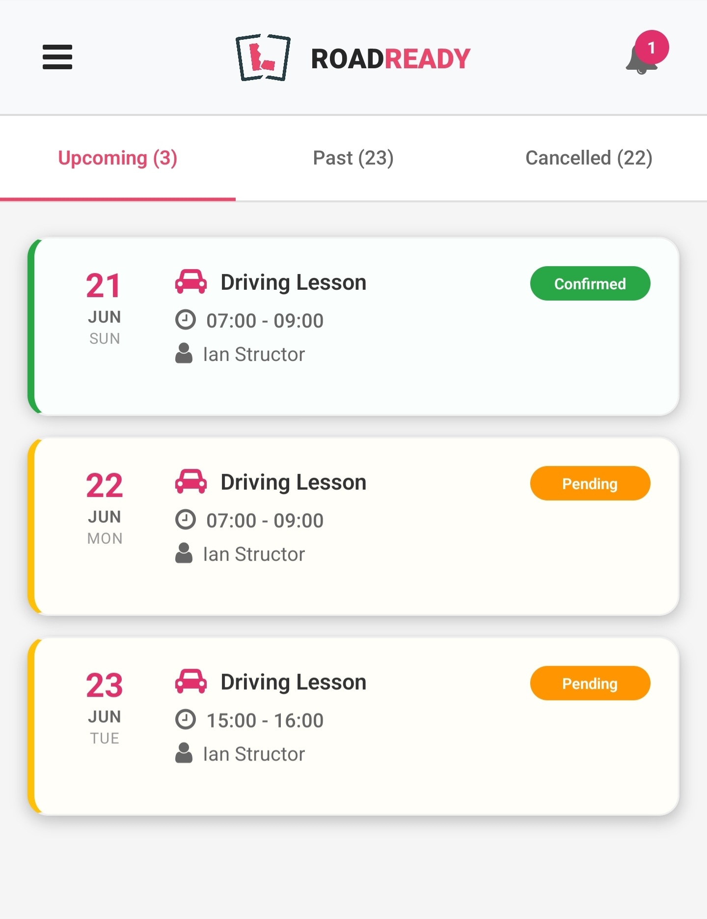 Lesson management